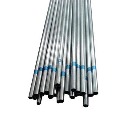 Soğuk Çekilmiş Çinko Kaplı Boru SS400 20mm-457mm Yuvarlak Galvanizli Çelik Boru