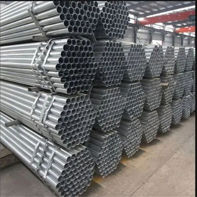 Soğuk Çekilmiş Çinko Kaplı Boru SS400 20mm-457mm Yuvarlak Galvanizli Çelik Boru