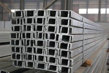 3-12mm Kalınlık Kanal Çelik Kiriş ASTM A36 Çinko kaplamalı Kanal çelik kiriş