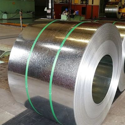 500N / mm2 Çekme Dayanımı 610mm ile Galvaniz Kaplı Çelik Rulo